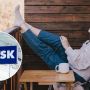 Krzesło na balkon z Jysk