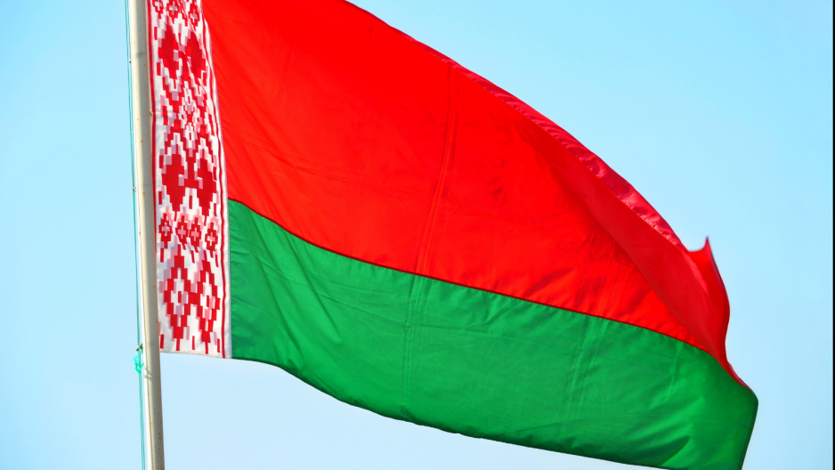Białoruś - flaga Białorusi